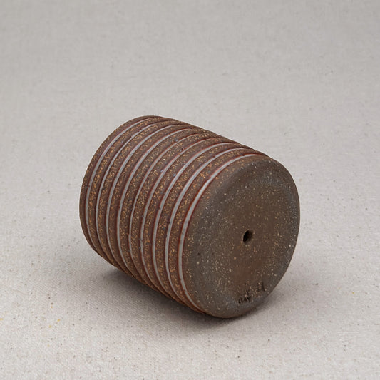 Extra Small Shino Stripe Cylinder Planter