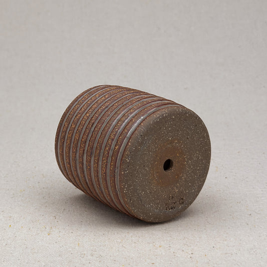 Extra Small Shino Stripe Cylinder Planter