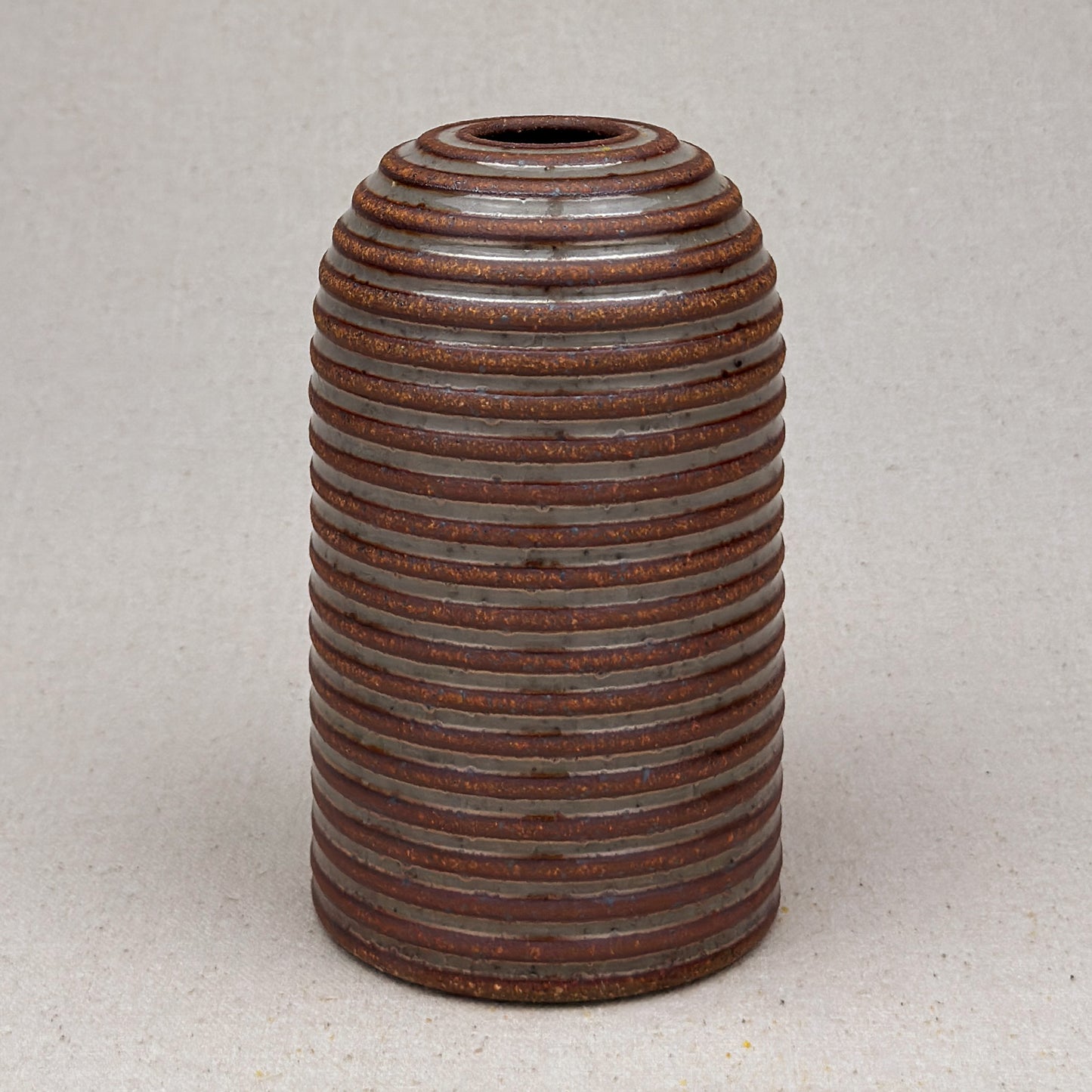 Medium Shino Stripe Round Top Vase