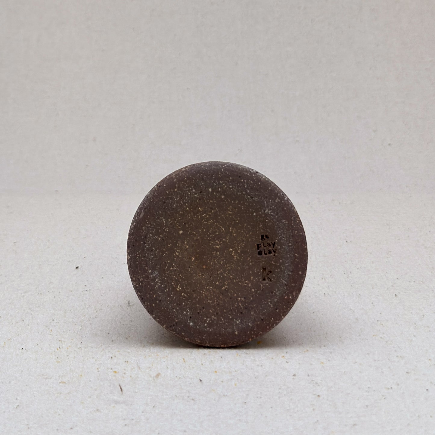 Small White Stripe Cone Vase