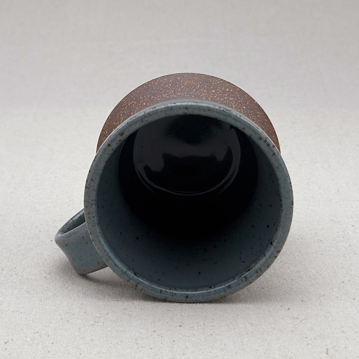 Speckled Blue Angular Mug