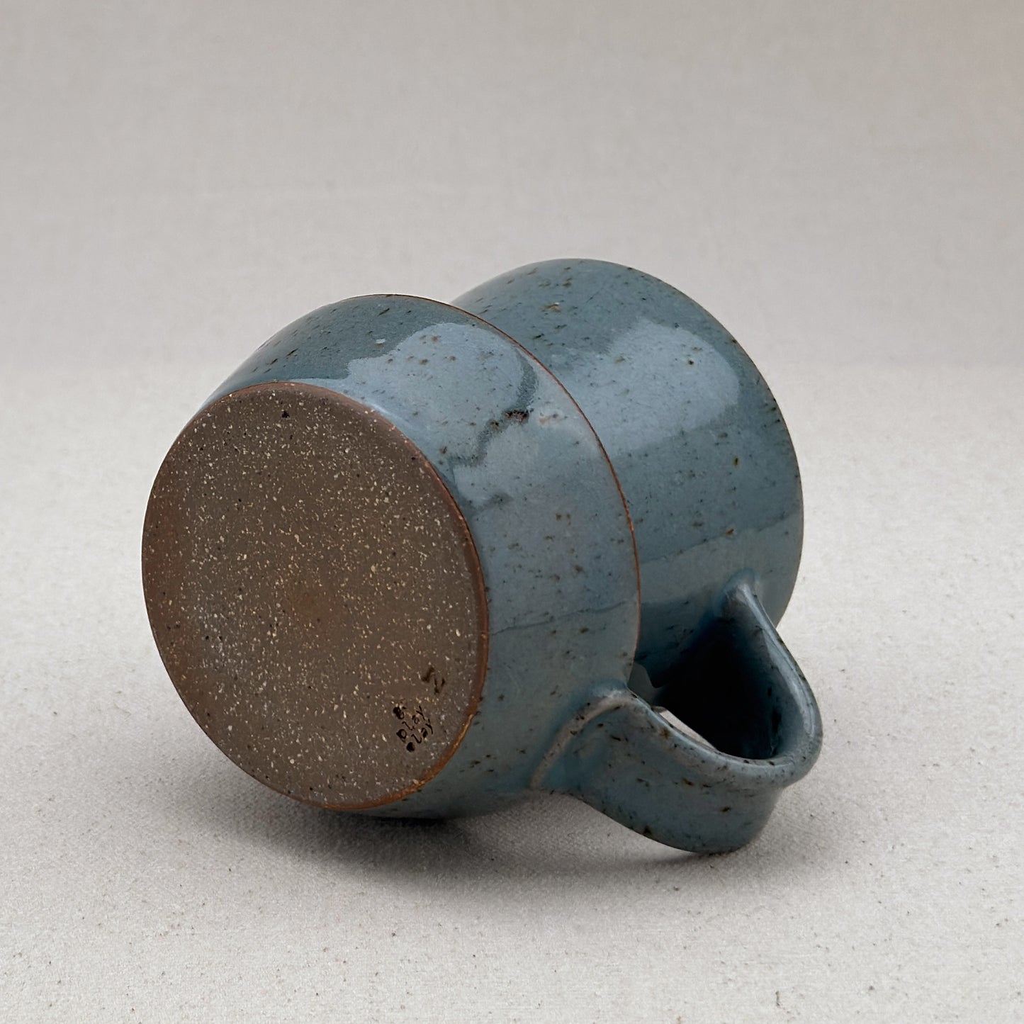 Speckled Blue Angular Mug