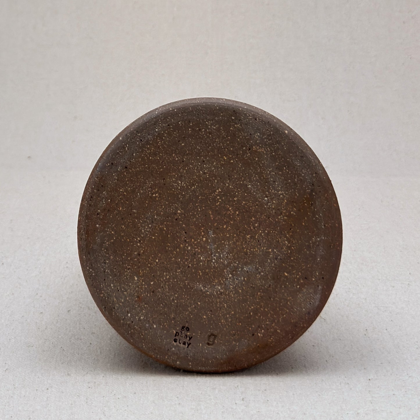 Large Blue Stripe Conical Vase