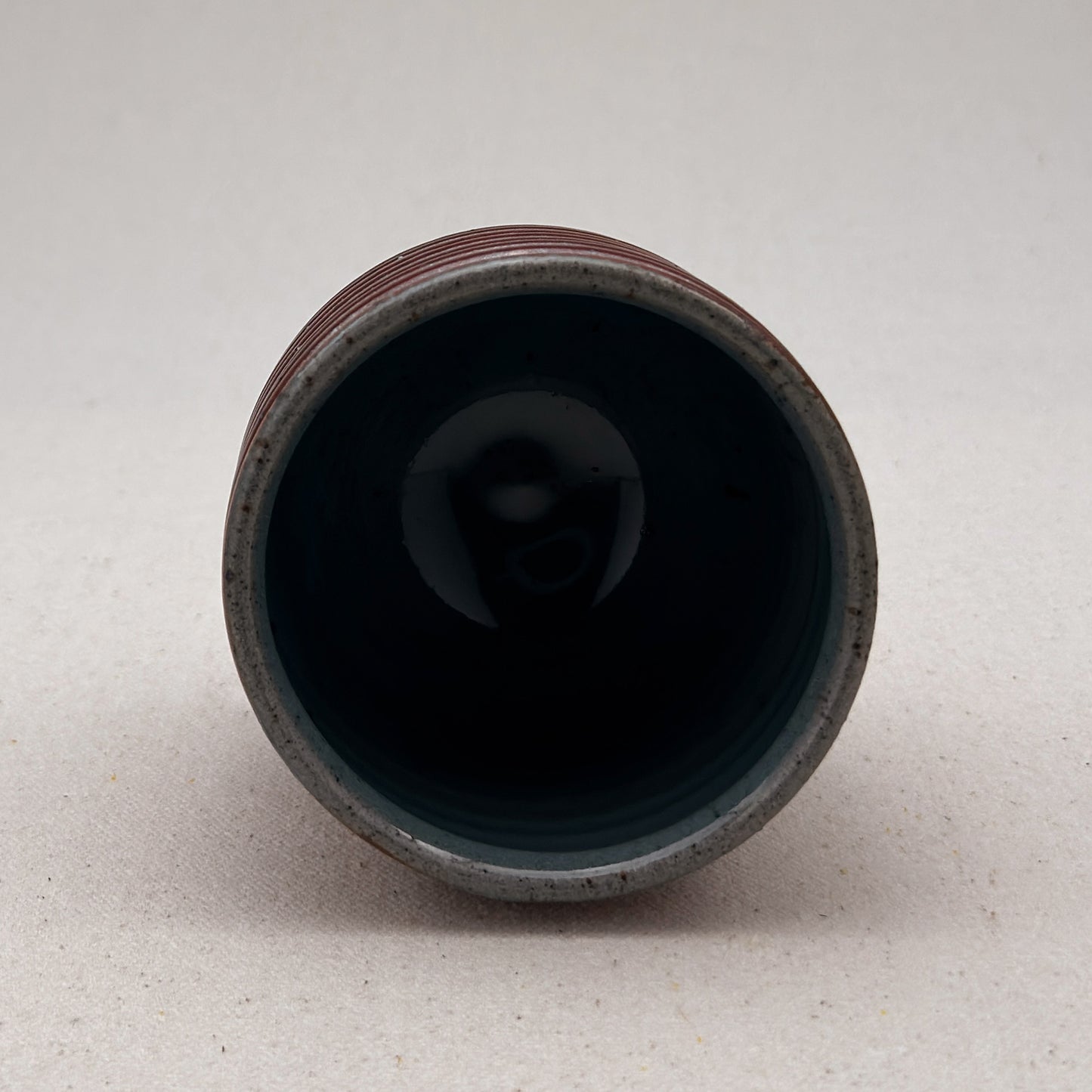 Shino Striped Ceramic Cup