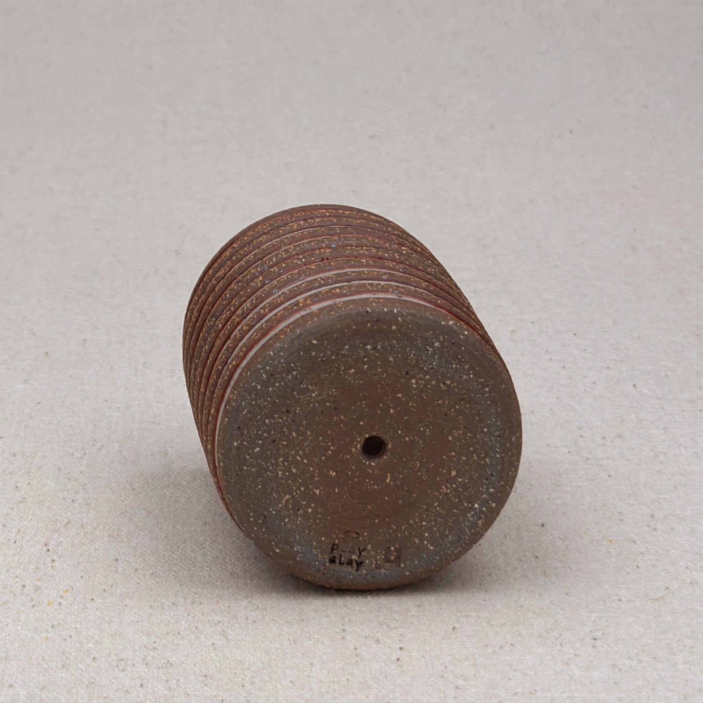 Extra Small Shino Stripe Cylinder Planter