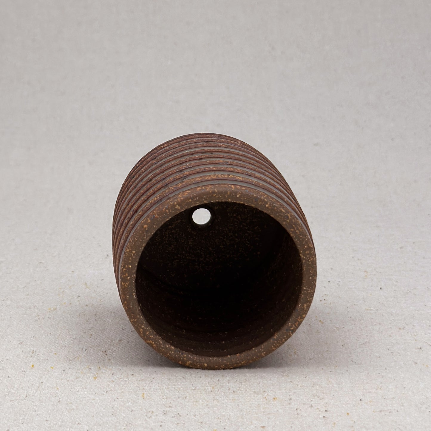 Extra Small Shino Stripe Cylinder Planter