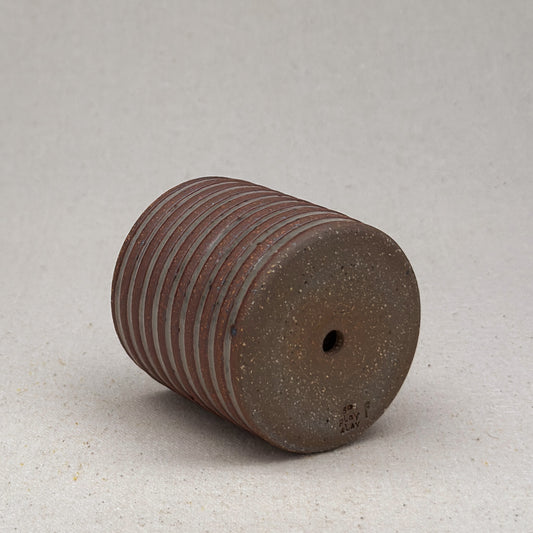 Extra Small Shino Stripe Cylinder Planter