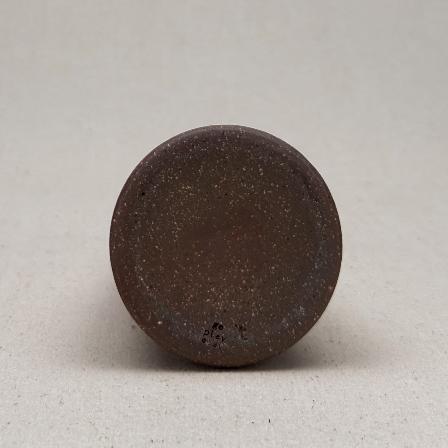 Medium White Stripe Conical Vase