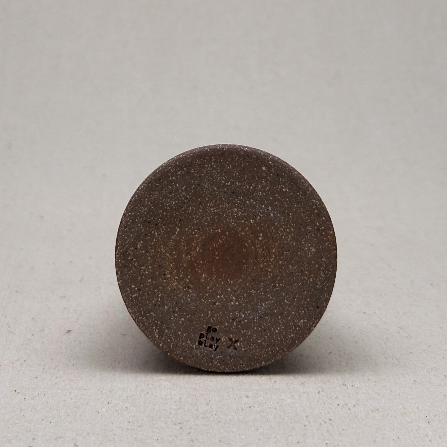 Medium Blue Stripe Conical Vase