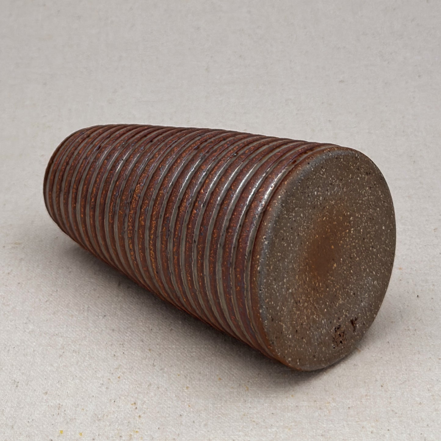 Medium Shino Stripe Conical Vase