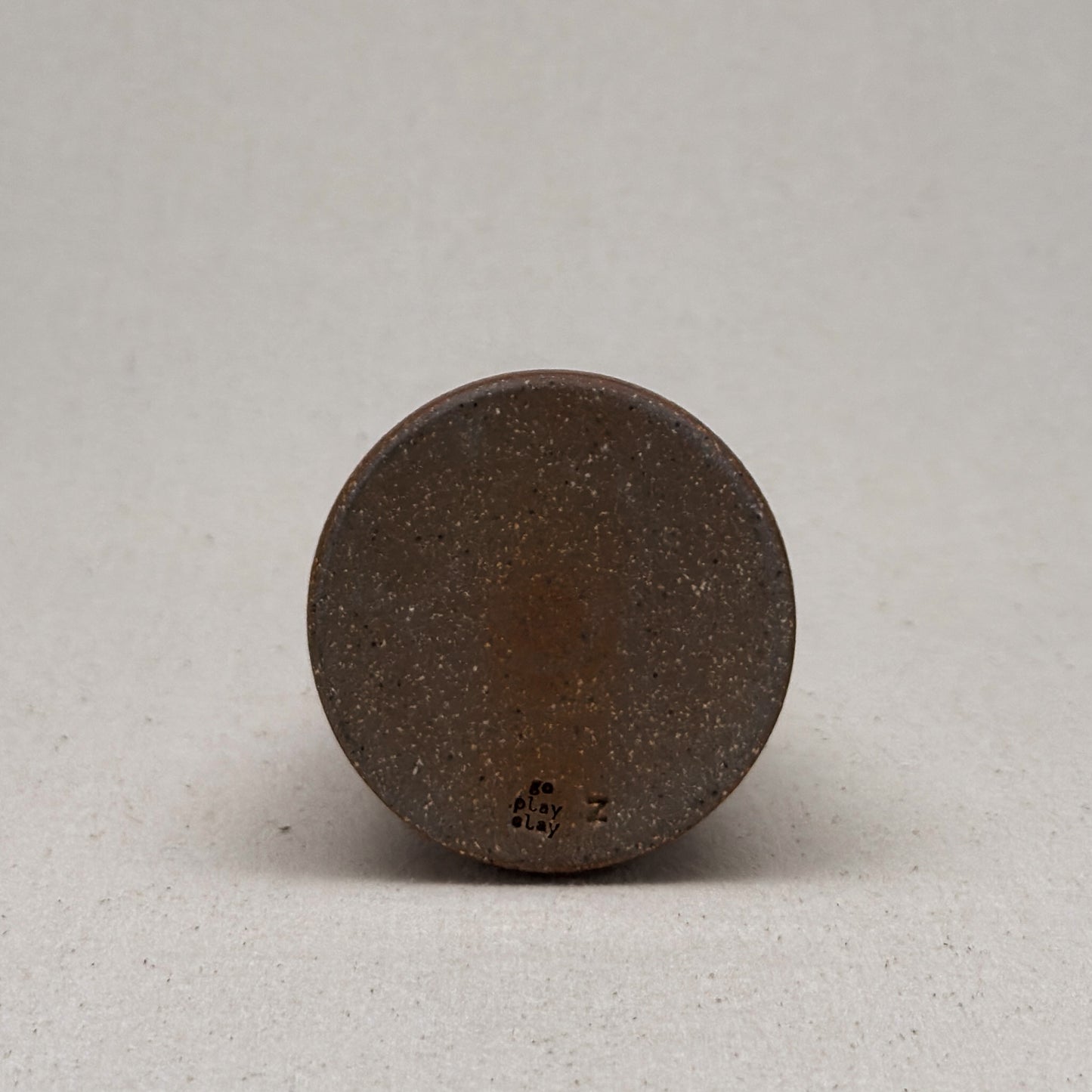 Medium White Stripe Conical Vase