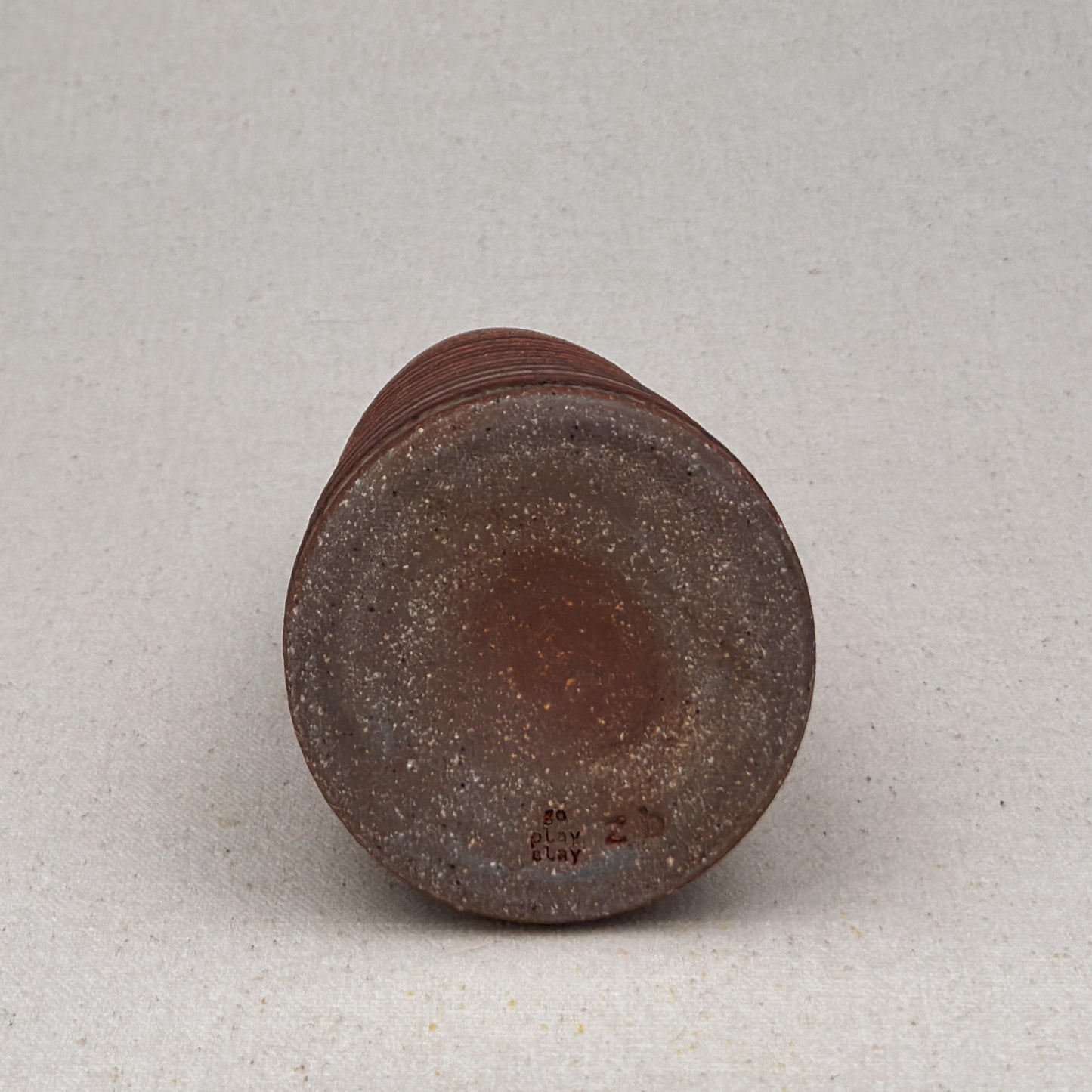 Medium Shino Stripe Conical Vase