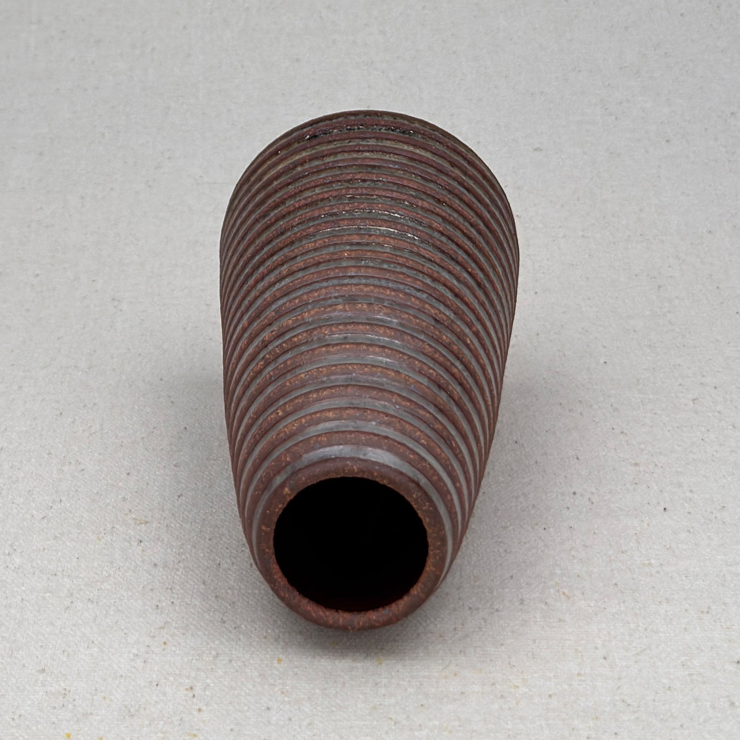 Medium Shino Stripe Conical Vase