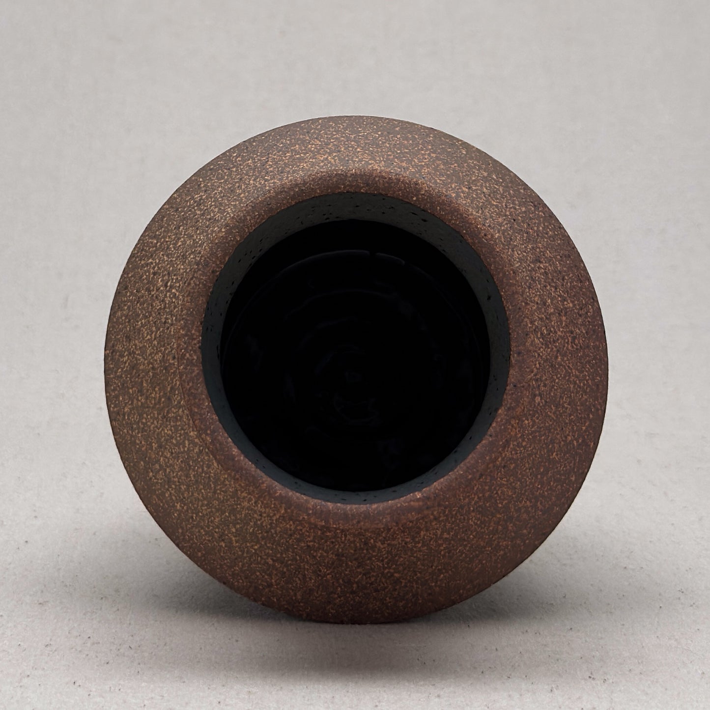 Medium Speckled Blue Angular Vase