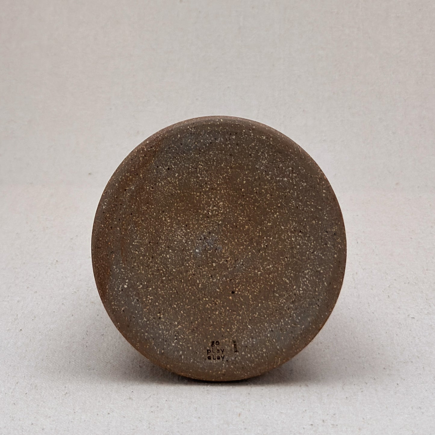 Large Blue Stripe Conical Vase