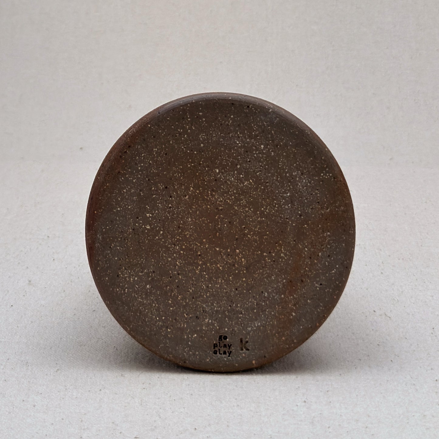 Large Blue Stripe Conical Vase