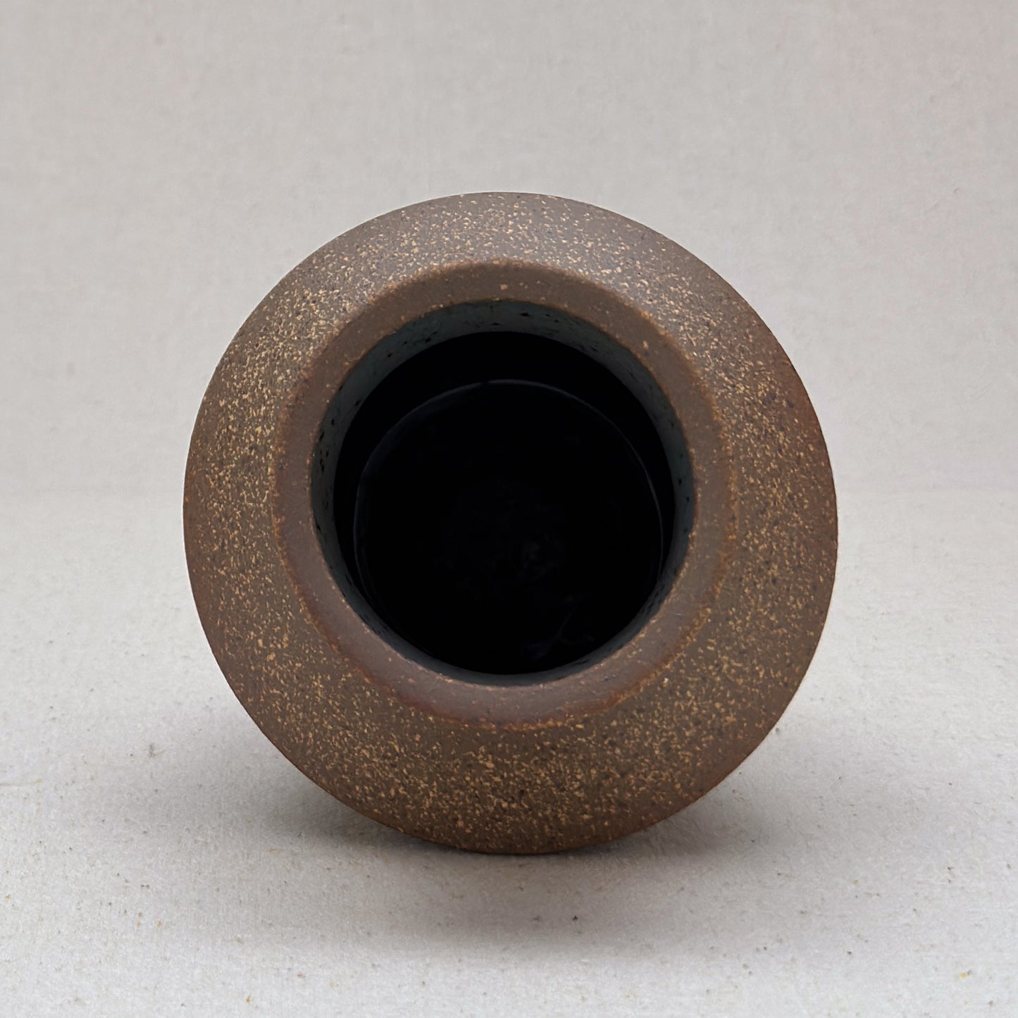 Small-Medium Speckled Blue Angular Vase