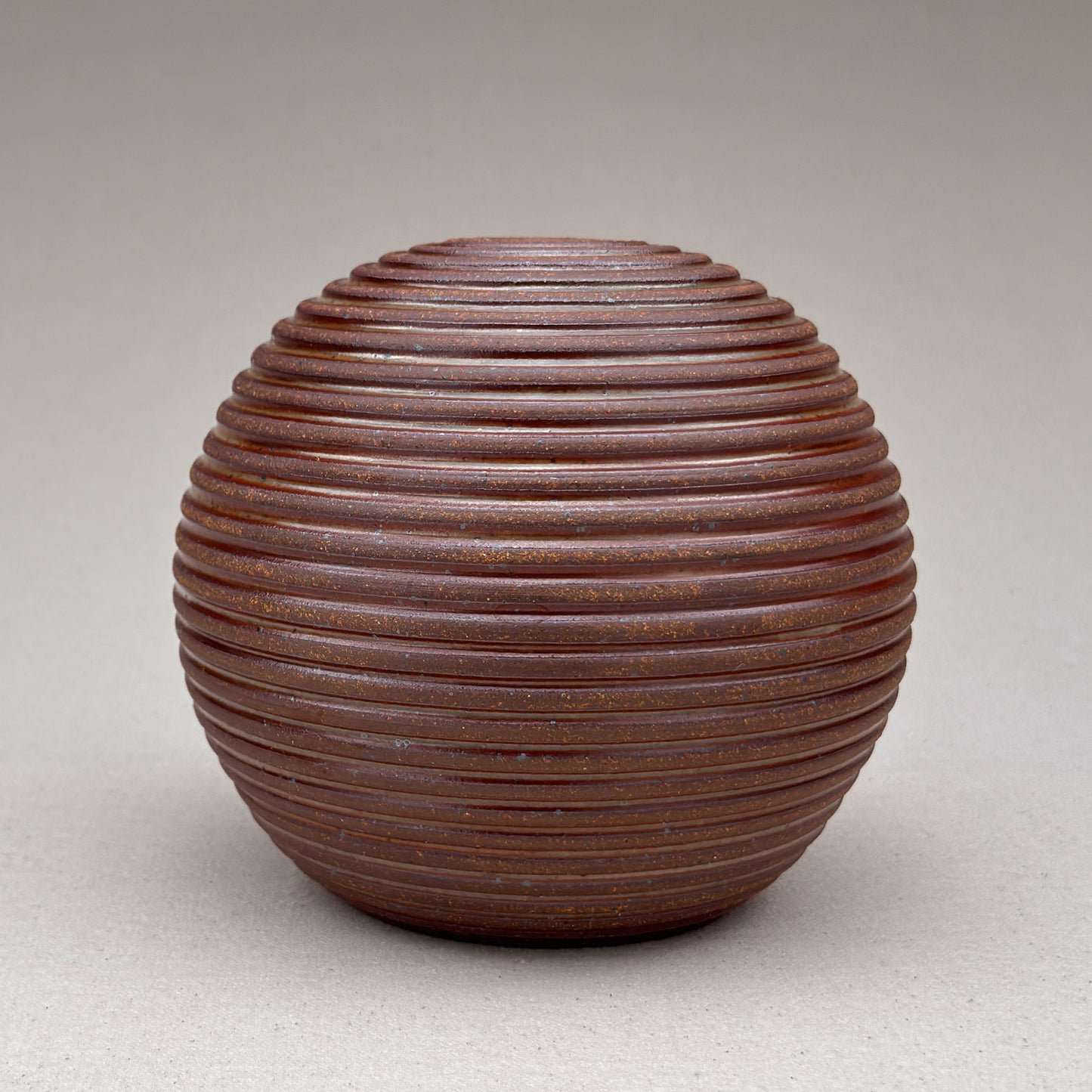 Medium Shino Stripe Round Vase