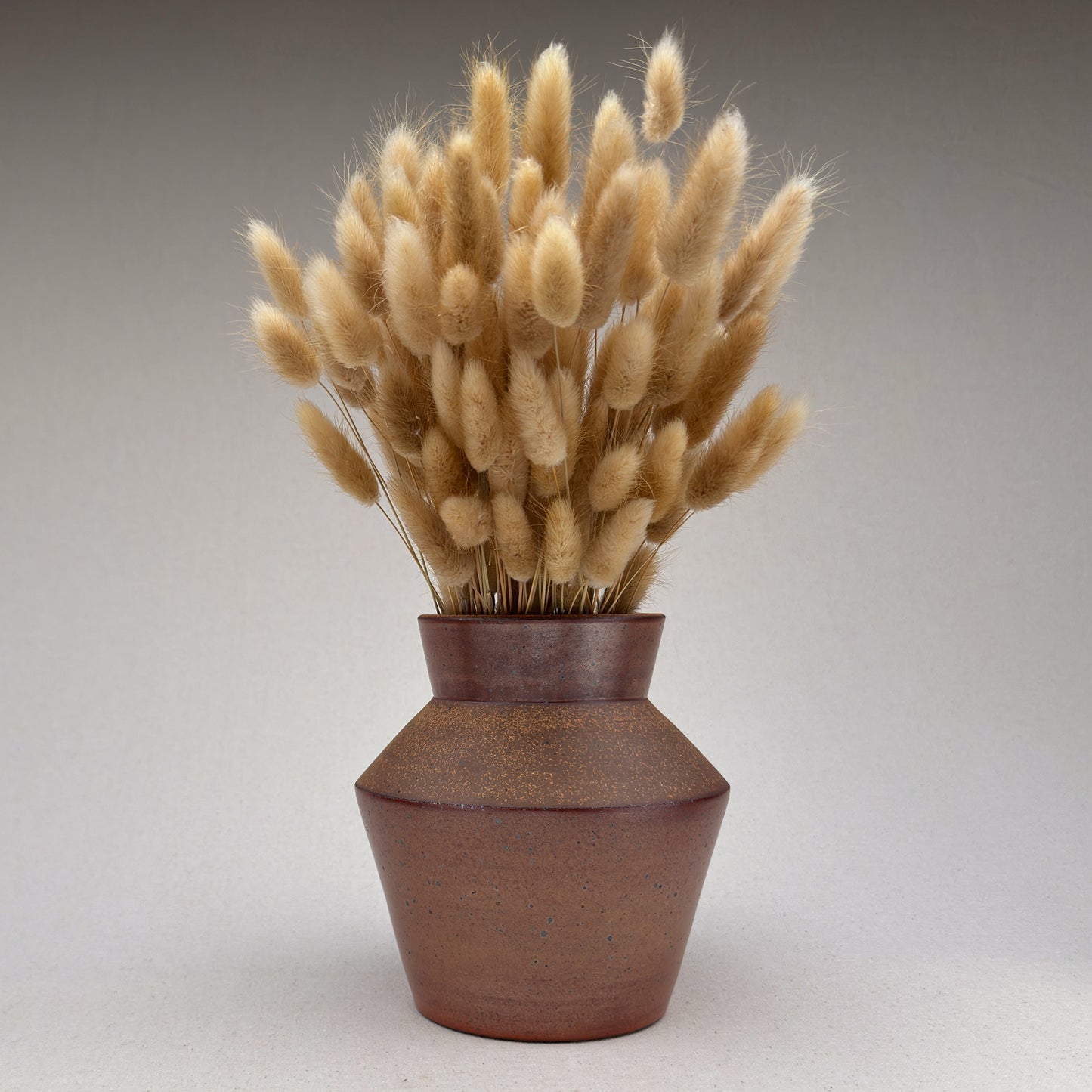 Medium Speckled Shino Angular Vase