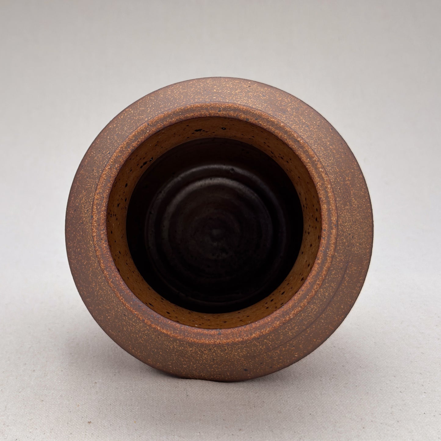 Medium Speckled Shino Angular Vase