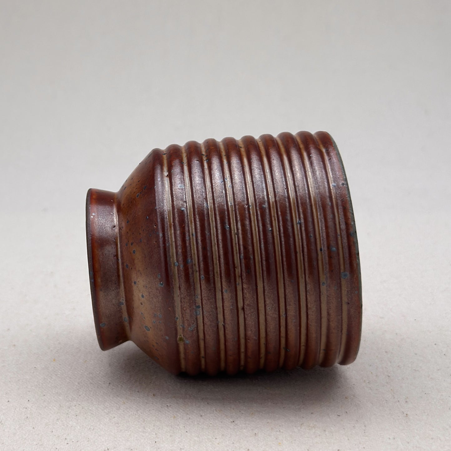 Shino Striped Ceramic Cup