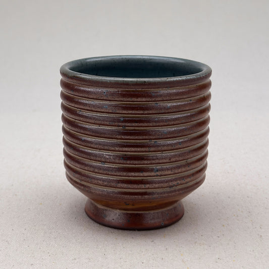 Shino Striped Ceramic Cup