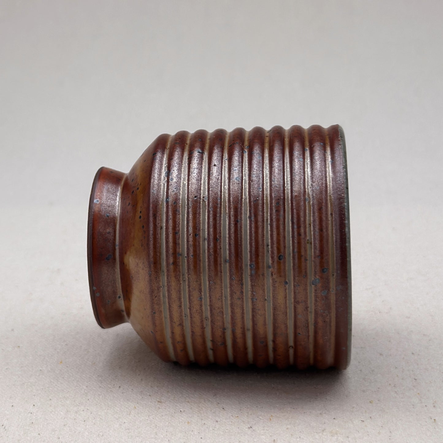 Shino Striped Ceramic Cup