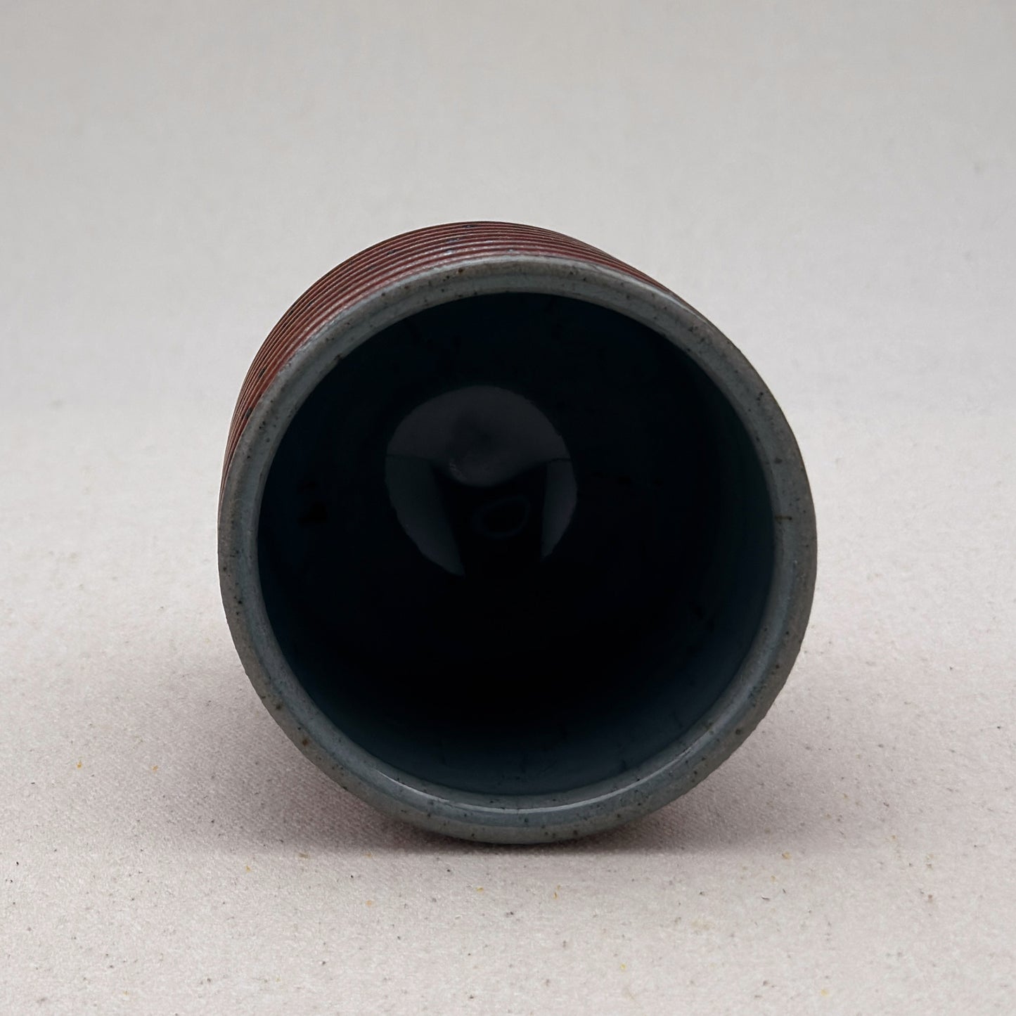 Shino Striped Ceramic Cup